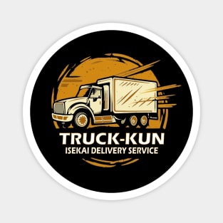 Anime meme Isekai Truck-Kun Isekai delivery service retro vintage OTAKU TEE Magnet